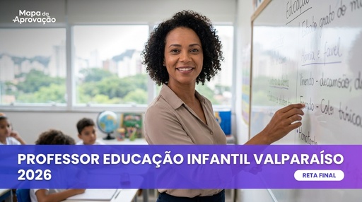 Professor Educação Infantil Valparaíso de Goiás 2026 — Nível 1: Fundamentos