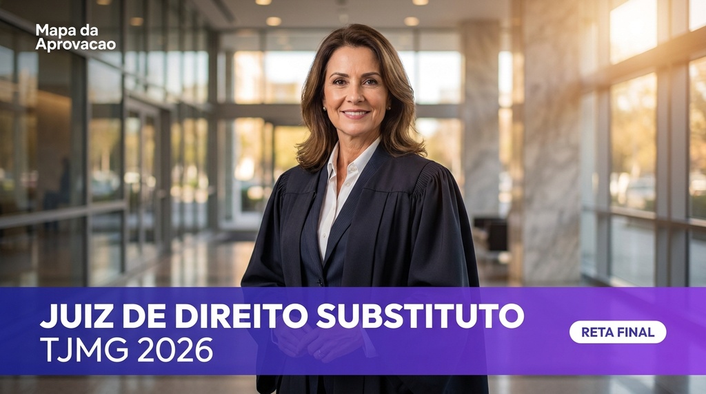 Juiz de Direito Substituto TJMG 2026 — Nível 1: Fundamentos
